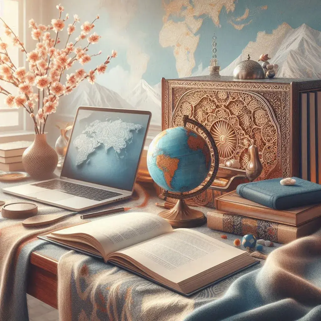 Students studying abroad